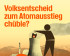 Logo des Referendums gegen neue AKW